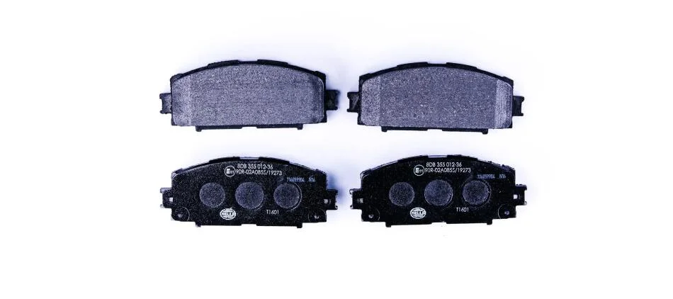 TOYOTA колодки гальмівні передн.Yaris 05-,Prius 09- HELLA 8DB 355 012-361 (фото 1)