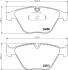Гальмівні колодки пер. BMW 3 (E90)/5 (E60)/7 (E65) 02-13 (ATE) HELLA 8DB355013-931 (фото 4)