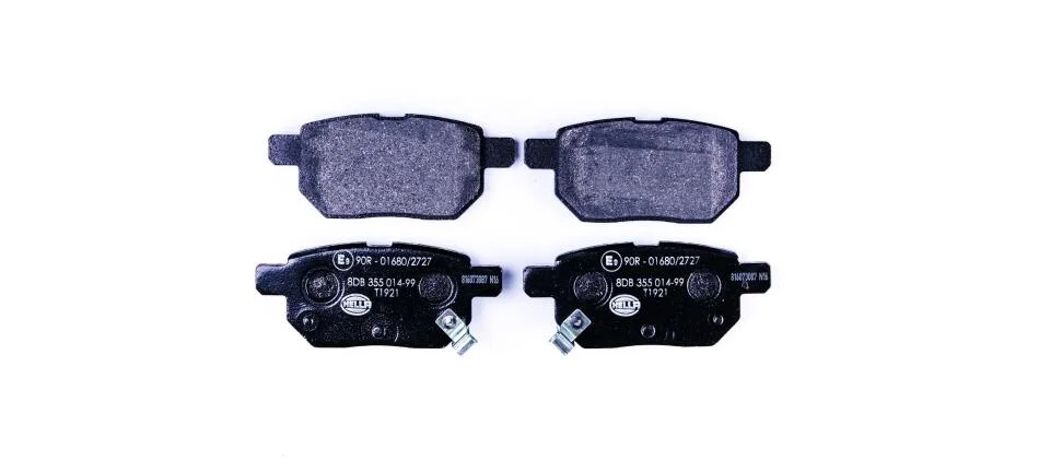 Тормозные колодки зад. Toyota Corolla/Yaris 05- HELLA 8DB355014-991 (фото 1)