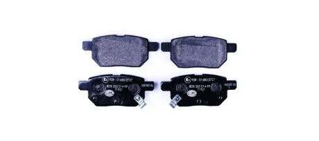 Тормозные колодки зад. Toyota Corolla/Yaris 05- HELLA 8DB355014-991