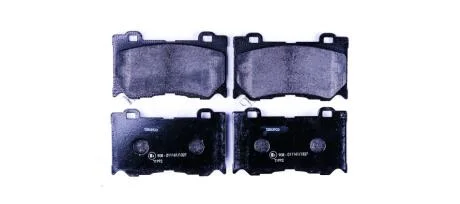 Колодки гальмівні дискові комплект; передн. HELLA 8DB355015411
