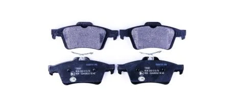 Колодки гальмівні дискові комплект; задн. HELLA 8DB355015761
