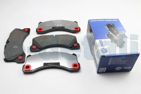 Колодки гальмівні дискові комплект; передн. HELLA 8DB355015801