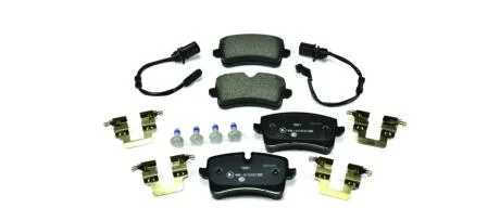 Тормозные колодки дисковые комплект; задн. HELLA 8DB355016011