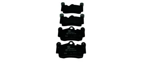 Тормозные колодки дисковые комплект; задн. HELLA 8DB355018711
