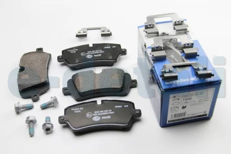 Колодки гальмівні дискові комплект; задн. HELLA 8DB355020361