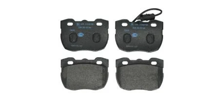 LAND ROVER Гальмівні колодки передні DISCOVERY I 2.5 89-, RANGE ROVER I 2.5 92- HELLA 8DB 355 037-941