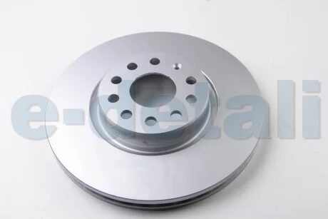 Тормозной диск перед. Caddy III/IV/Golf/Jetta/Passat/Octavia 05- (312x25) HELLA 8DD355109-521