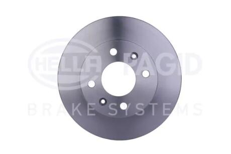HYUNDAI Диск гальм. передн. Accent I,II 95- HELLA 8DD 355 110-641