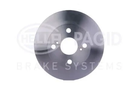 TOYOTA Гальмівний диск задн. COROLLA 1.4, 1.6, 1.9 99- HELLA 8DD 355 111-711