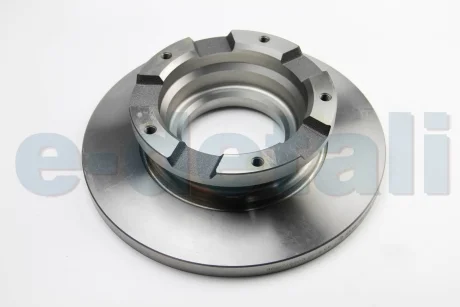 FORD диск гальм. задн. Transit 06- (з кільцем ABS) HELLA 8DD 355 113-811