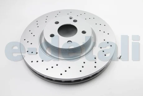 PRO DB Гальмівний диск передн. W221 05- HELLA 8DD 355 115-011