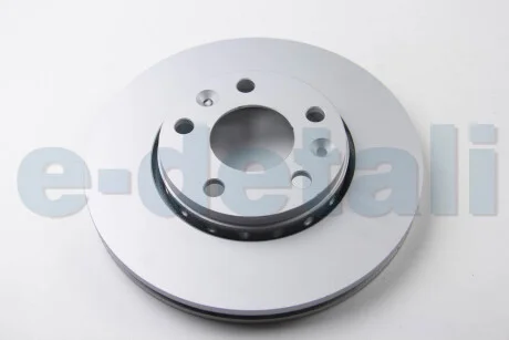 Тормозной диск перед. Duster/Fluence/Laguna III/Megane III 08- (280x24) HELLA 8DD355116-151