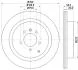 PRO LAND ROVER Гальмівний диск задн. DISCOVERY IV, RANGE ROVER SPORT I HELLA 8DD 355 118-781 (фото 4)