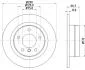 PRO BMW Диск гальмівний задній 3 F20, 2/F22 HELLA 8DD 355 120-231 (фото 4)