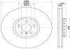 PRO HIGH CARBON BMW Гальмівний диск передн. правий X5 (E70), X5 (F15, F85), X6 (E71, E72) HELLA 8DD 355 120-731 (фото 2)