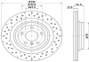 PRO HIGH CARBON DB диск гальмівний задн.GLE W166 11- HELLA 8DD 355 122-551 (фото 1)