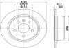 PRO HIGH CARBON DB диск гальмівний задн. Vito 95-03 (280*10) HELLA 8DD 355 127-241 (фото 1)