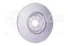 PRO HIGH CARBON DB диск гальмівний передн. GL X164 06- HELLA 8DD 355 128-941 (фото 3)