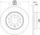 PRO VW Гальмівний диск задн. MULTIVAN T7 21- HELLA 8DD 355 135-021 (фото 4)