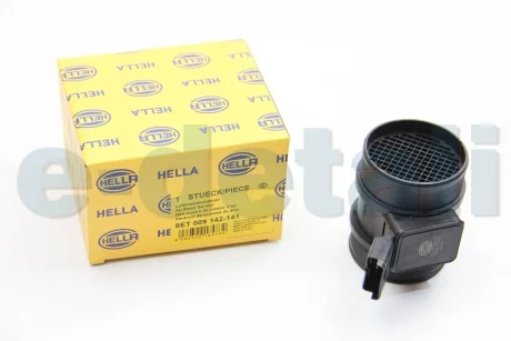 Витратомір повітря Berlingo/Jumper/Ducato/Boxer/Partner 1.9-2.2 98- HELLA 8ET009142-141