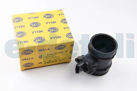 OPEL витратомір повітря (дизель) 1,7/2,0 DTI: Astra G,Vectra B,Omega B, Combo Tour,Zafira HELLA 8ET 009 142-671
