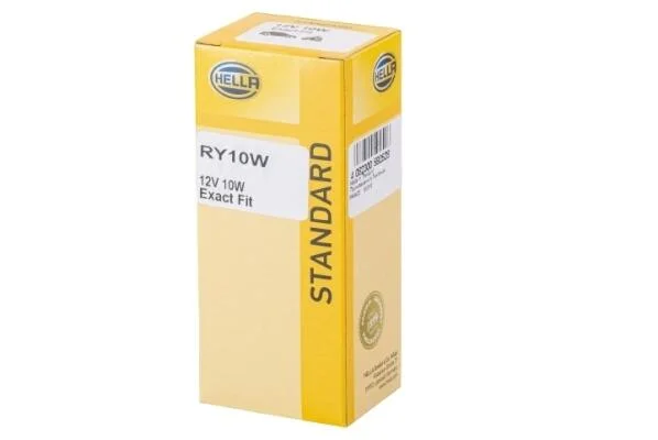RY10W 12V 10W Лампа розжарювання STANDARD HELLA 8GA 002 071-051 (фото 1)