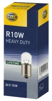 Автолампа Behr Hella Heavy Duty C5W BA15s 10 W прозрачная HELLA 8GA002071271