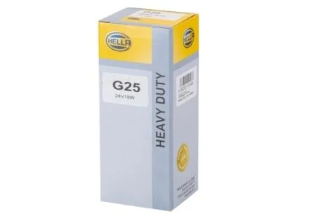 Автолампа Behr Hella Heavy Duty R18W BA15s 18 W прозрачная HELLA 8GA002072241