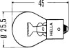 Автолампа Behr Standard PY21W BAU15s 21 W желтая HELLA 8GA006841241 (фото 2)