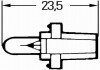 12V 1,2W Миниавтолампа цоколь B8,3d HELLA 8GA 007 997-041 (фото 2)