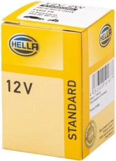 Автолампа Behr Hella Standard BAX BX8,5d 2 W прозрачная HELLA 8GA007997221