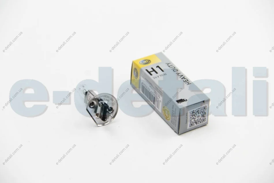 Автолампа H1 24V 70W P14,5S HELLA 8GH002089251 (фото 1)