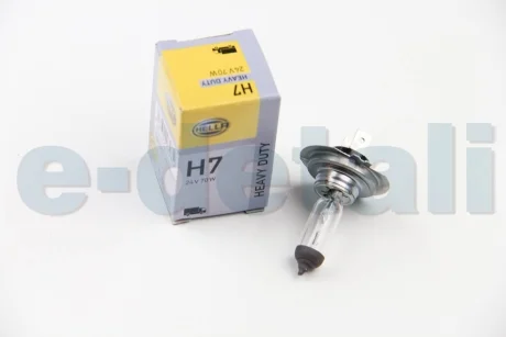 Автолампа H7 24V 70W PX26D HELLA 8GH007157241