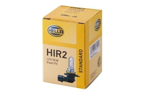Лампа накаливания, HIR2 (55) PX22d 12V HELLA 8GH009319001