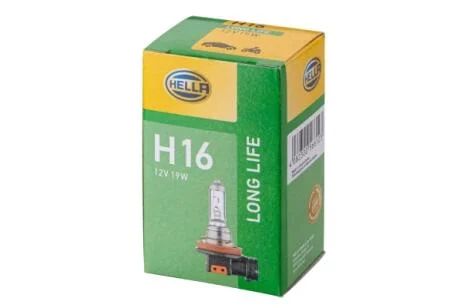 Лампа розжарювання LONG LIFE H16 12В PGJ19-3 HELLA 8GH186996001