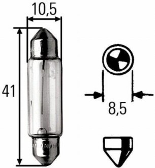 Автомобильная лампа HELLA 8GM 002 091-241