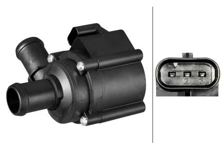 Насос системи охолодження додатковий HELLA 8TW 358 304-691