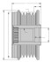 Шків генератора Caddy III/Crafter/T5/Golf 95- HELLA 9XU358038041 (фото 2)