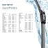 Комплект щіток склоочисника безкаркасних 525/525 HELLA 9XW 358 164-231 (фото 7)