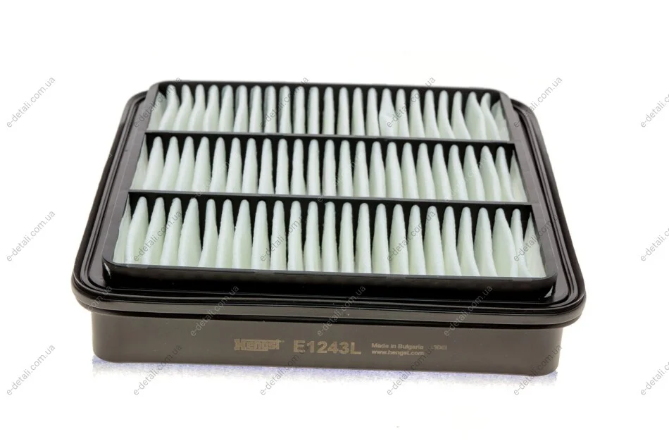 Фильтр воздушный Mitsubishi L200 2.5DI-D 06-15/Pajero Sport 2.5DI-D/3.0/3.2DI-D/3.5 V6 08- HENGST FILTER E1243L (фото 1)