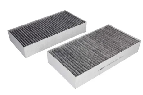 Фільтр салону MB ML-class (W164)/GL-class (X164) 05-12 (вугільний) (к-кт 2шт.) HENGST FILTER E2912LC01-2
