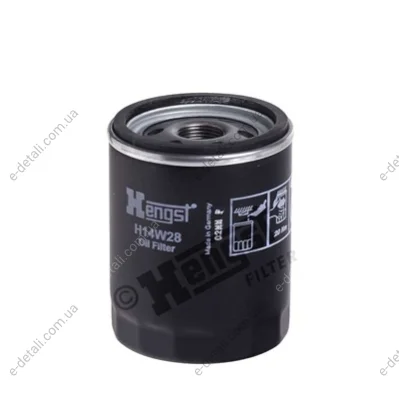 Фільтр масляний HENGST FILTER H14W28 (фото 1)