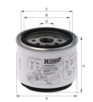 Паливний фільтр HENGST FILTER H7045WK30