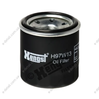 Фильтр масляный Chevrolet Aveo 1.2/Chery QQ 0.8 04-12/Suzuki Swift 1.0-1.6 83-/Daewoo 0.8-1.0 98- HENGST FILTER H97W13 (фото 1)