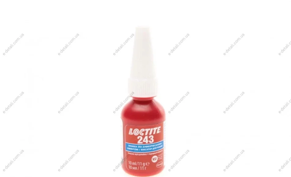ЛОКТАЙТ 243 BO10ML PL/UA Клей HENKEL Henkel 1918989 (фото 1)
