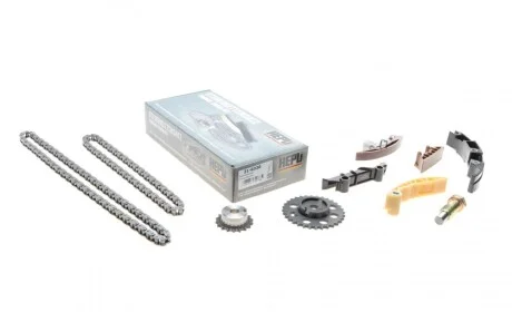Комплект ланцюга ГРМ VW T5 3.2 03-09 (z=98/70) (симплекс) HEPU 21-0320