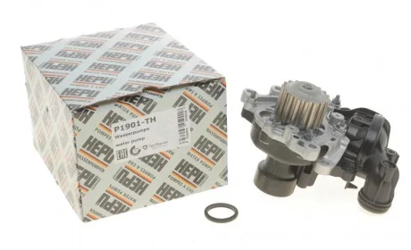 Помпа води Citroen/Peugeot 1.5BlueHDi/Ford 1.5Ecoblue/Opel 1.5D/HDi 18- (з термостатом) HEPU P1901-TH