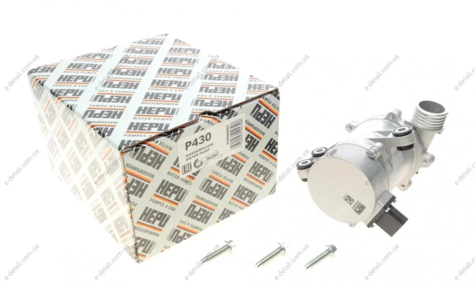 Помпа воды BMW 1 (F20/21)/5 (F10) 2.0i 10- (N20B20A) (электр.) (Aftermarket version) HEPU P430 (фото 1)
