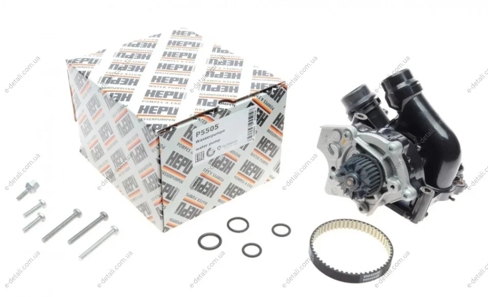 Помпа воды Audi A3/VW Jetta IV 04- HEPU P5505 (фото 1)